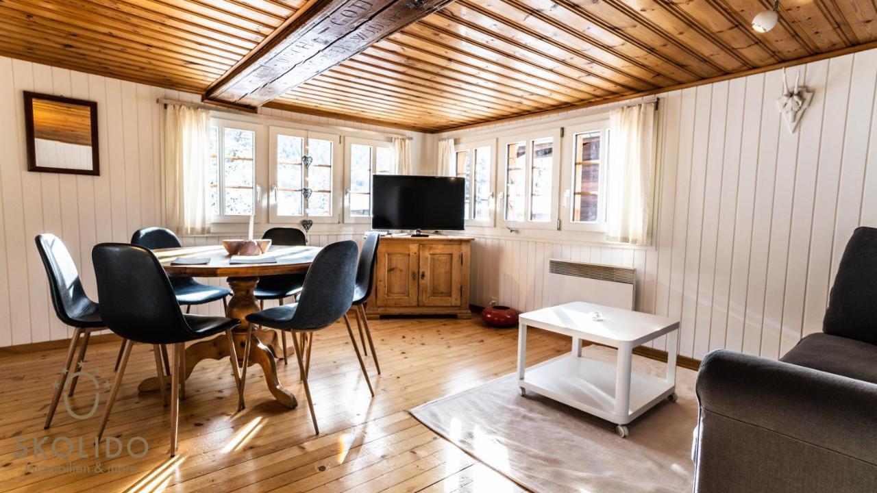 Heimeliges Walliserhaus Фиш Экстерьер фото