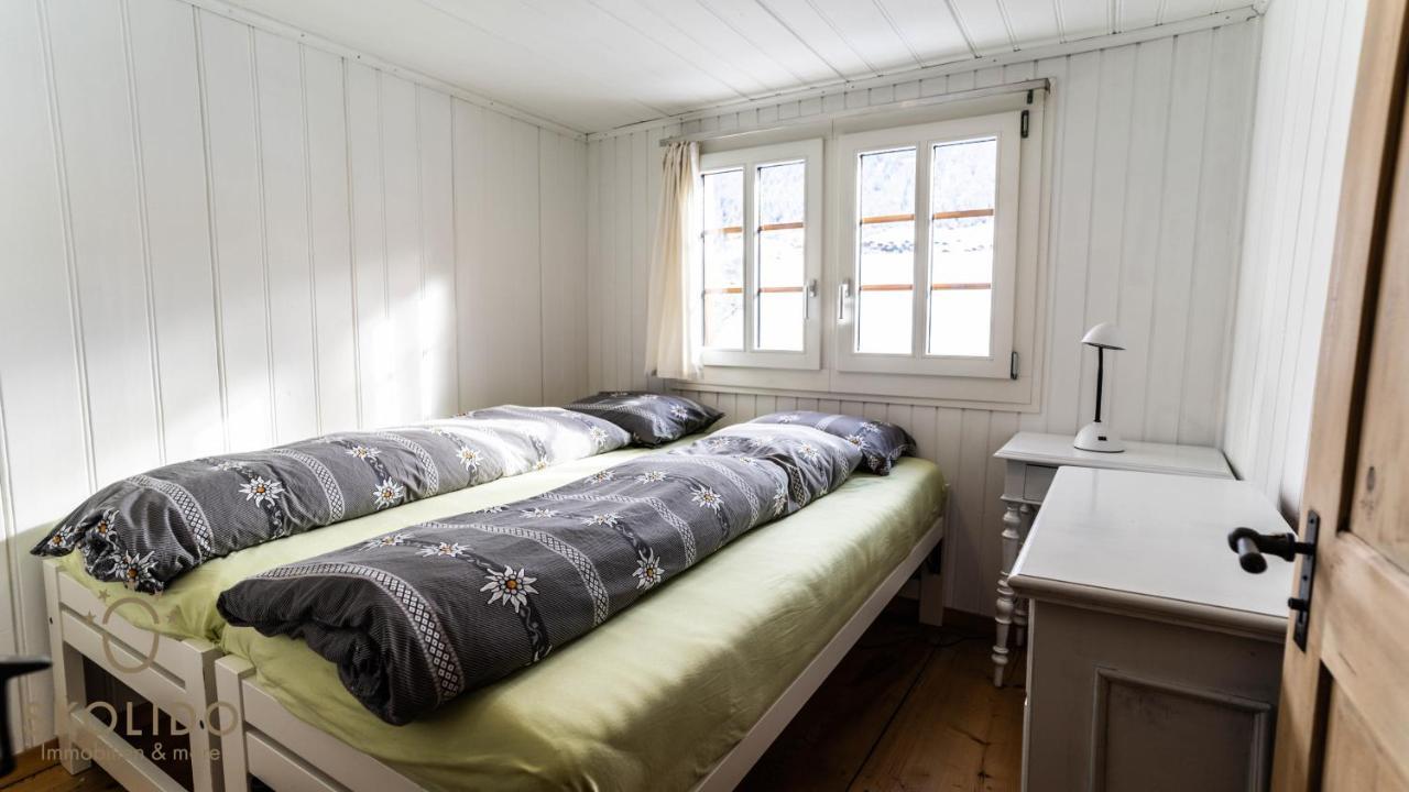Heimeliges Walliserhaus Фиш Экстерьер фото